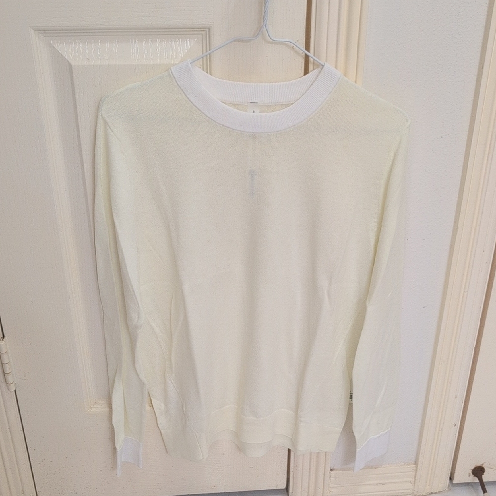 Lululemon Silk Blend Crewneck Sweater